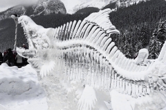 Ice Sculptures, Lake Louise, January 23, 2020